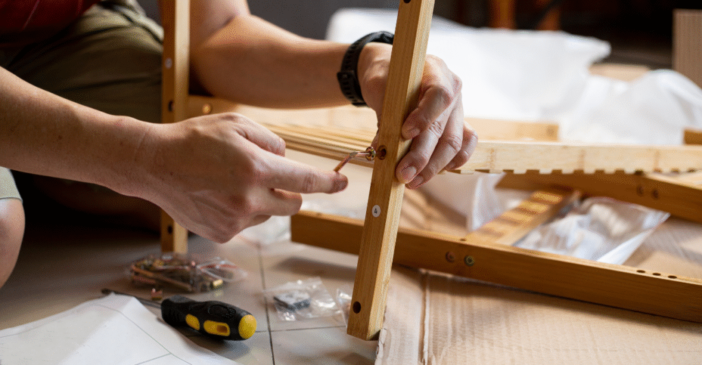espaço diy organizado