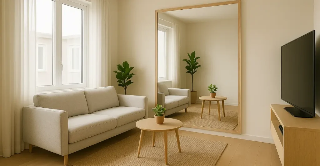 formas de fazer seu ambiente parecer maior