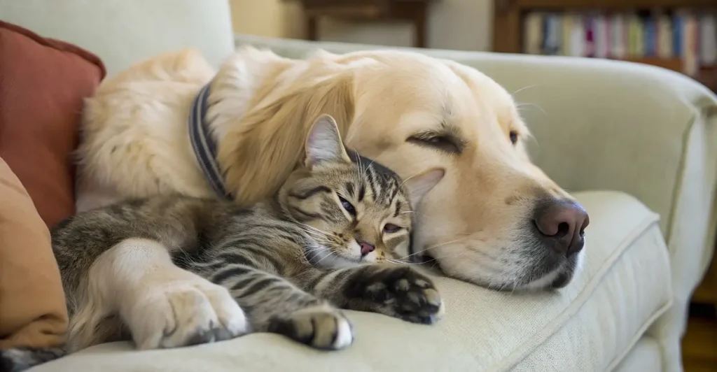 como cães e gatos ajudam a manter seu cérebro jovem