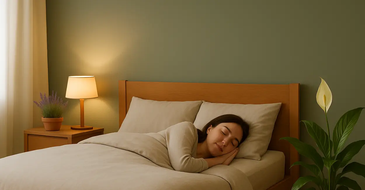 plantas para ter no quarto e ajudar a dormir melhor