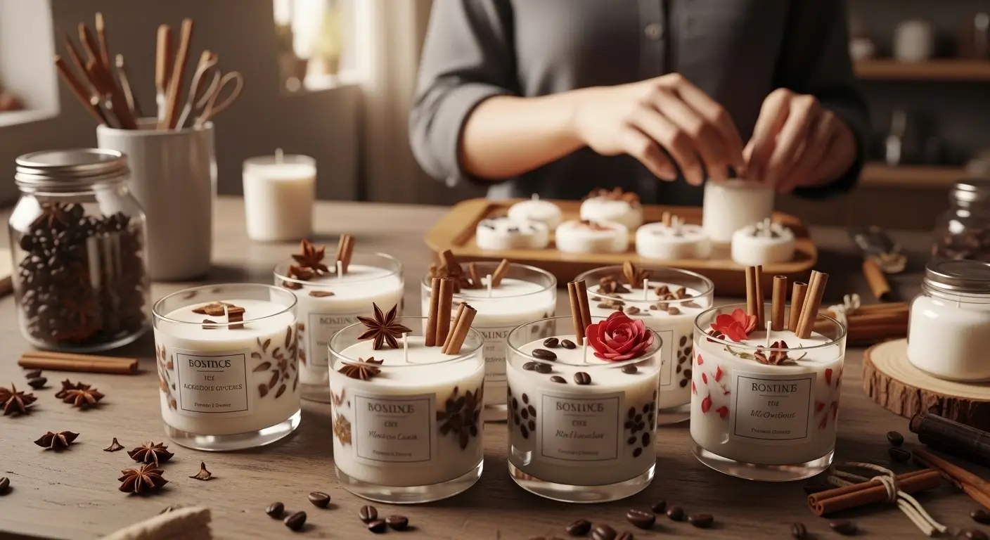 Velas aromáticas artesanais para iniciantes: guia completo