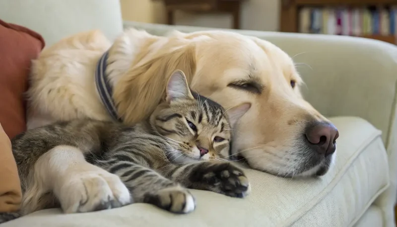 como cães e gatos ajudam a manter seu cérebro jovem
