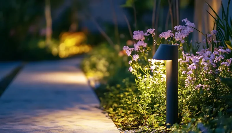 Dicas de iluminação para pequenos jardins