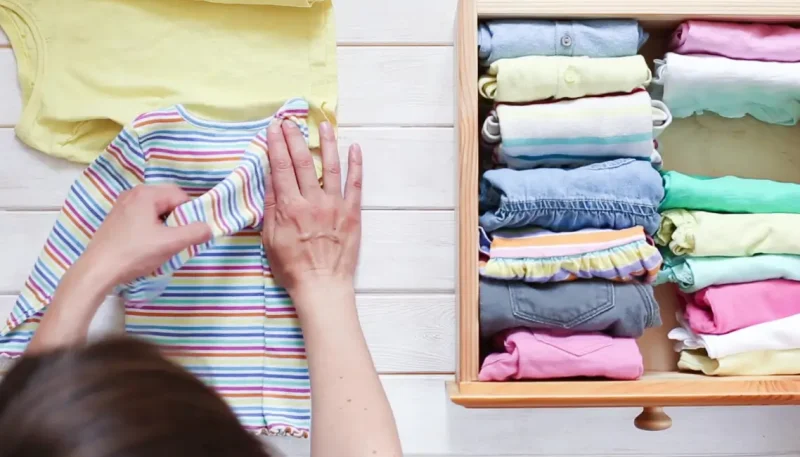 organização de armário método japonês KonMari